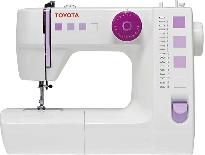 Toyota Fsl18 Sewing Machine - Toyota Naaimachine Type Fsl 18 (658x500), Png Download