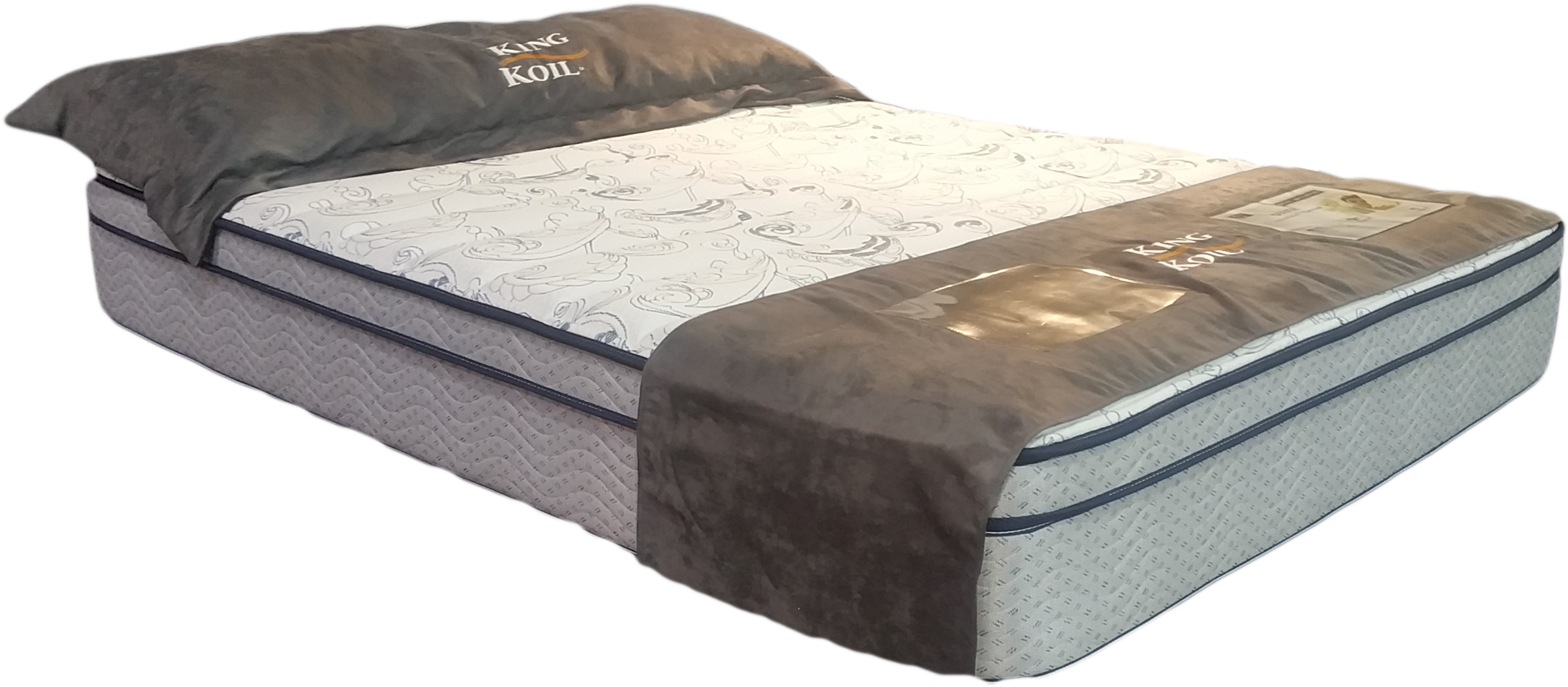 King Koil Brenda Pocket Coil Euro Top - Waterbed (3264x1836), Png Download