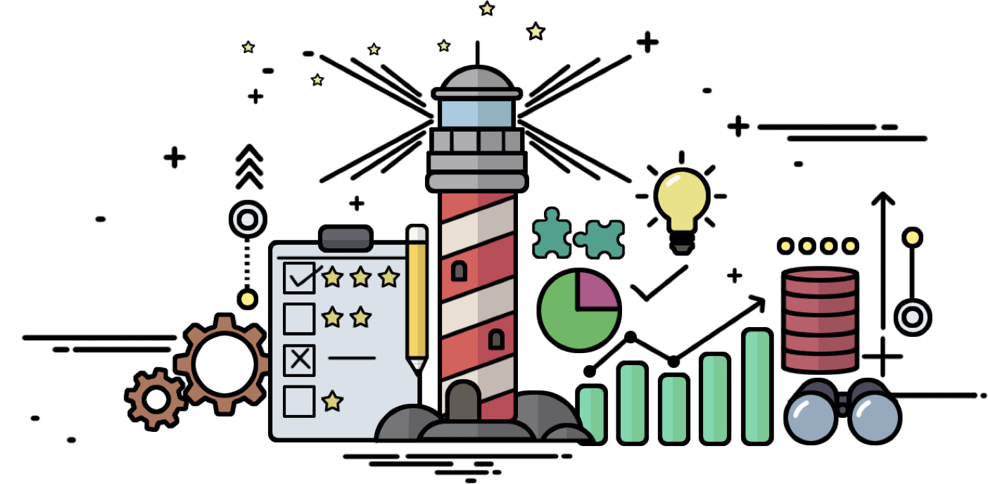 Lighthouse (1404x688), Png Download