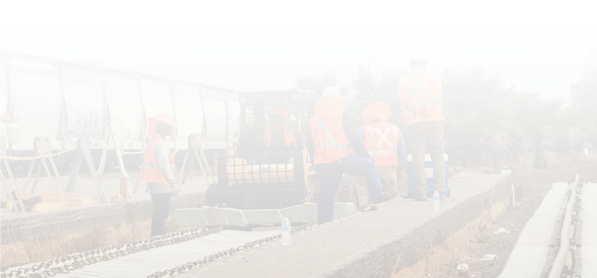 Lead / Drill Tracks • Unit Train Facilities • Intermodal - Fog (1920x908), Png Download