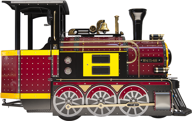 A Top To Bottom Door On The Locomotive, Upgrading With - Wattman Train (1000x667), Png Download