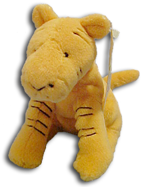 Tigger Baby Rattle Classic Winnie The Pooh Baby Gund - Stuffed Toy (500x656), Png Download