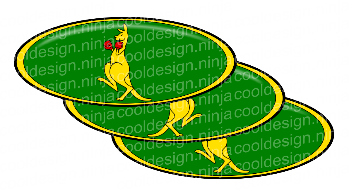 Boxing Kangaroo Flag (1192x651), Png Download