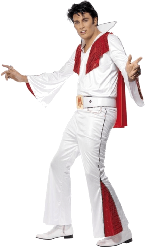 Elvis Fancy Dress (598x947), Png Download