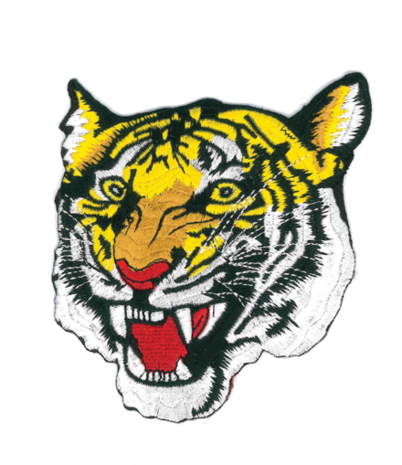 1207 Tiger Patch 5" - Tiger Patch Transparent (600x600), Png Download