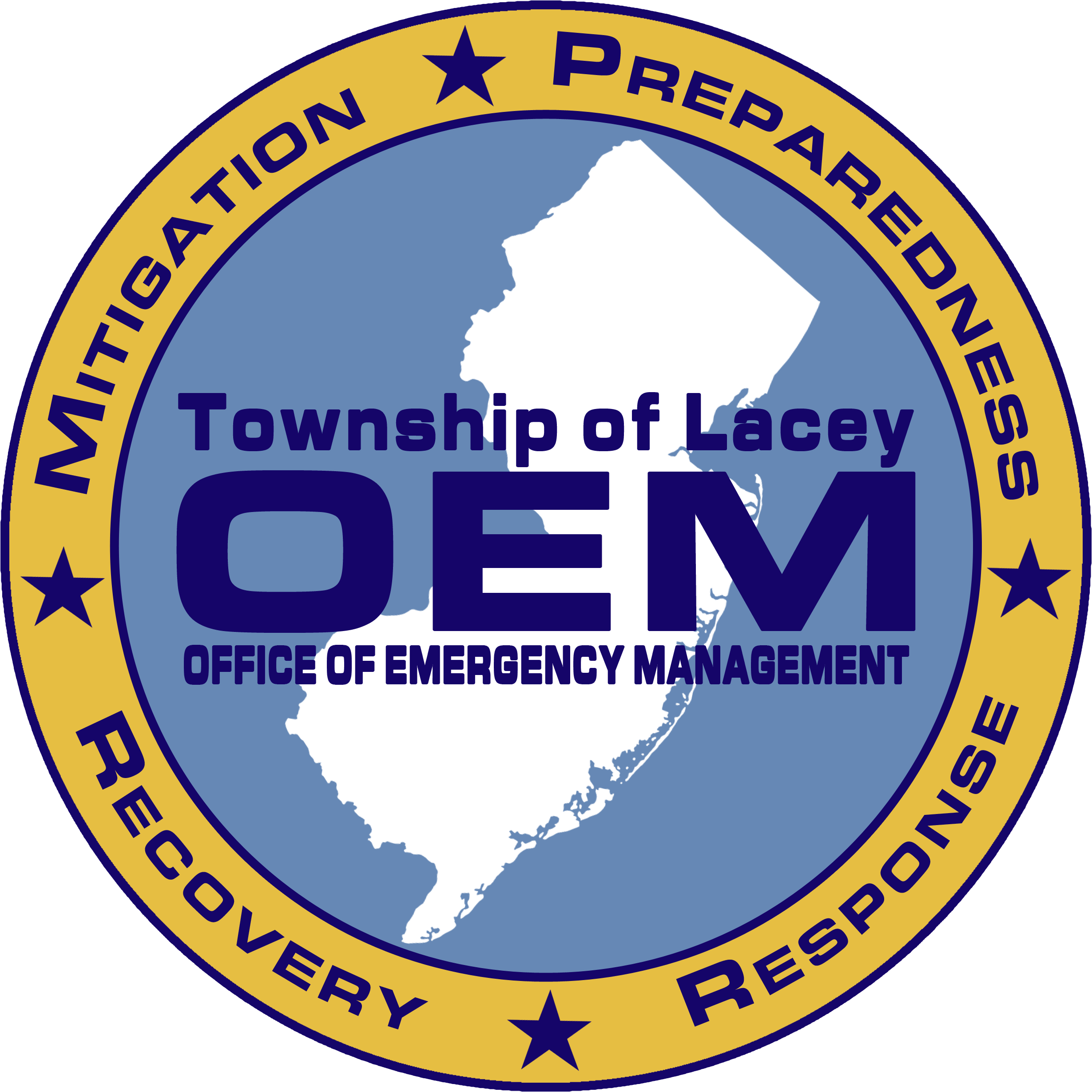 Lacey Oem Update Hurricane Joaquin Thursday, October - New Jersey Office Of Emergency Management (2459x2459), Png Download