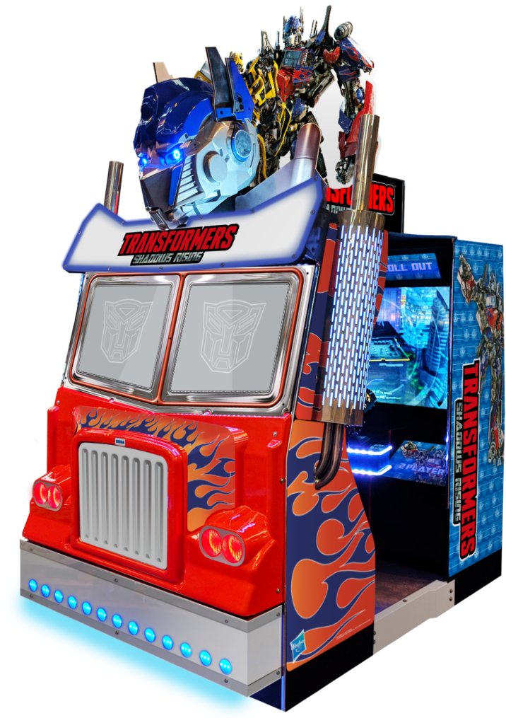 Sega's Two Booths At Iaapa Will Be The Place To Be - Transformers Shadows Rising Arcade (745x1024), Png Download