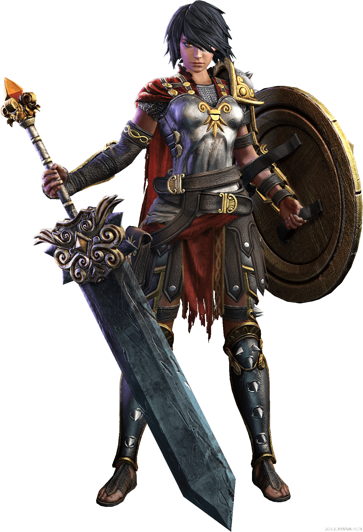 Bellona, Goddess Of War - Bellona Smite Png (1269x1859), Png Download