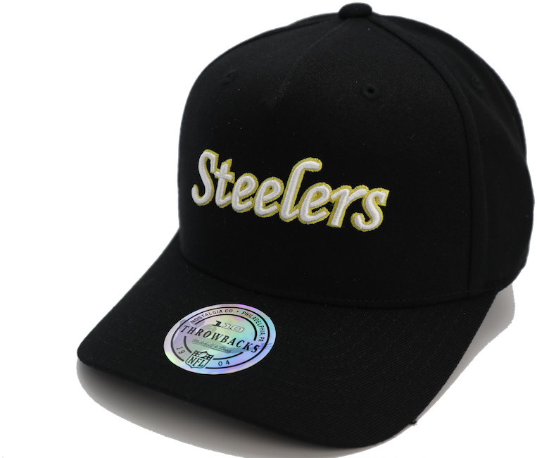 Pittsburgh Steelers Mitchell & Ness Team Logo 110 Flex - X New Era Cap (1000x667), Png Download