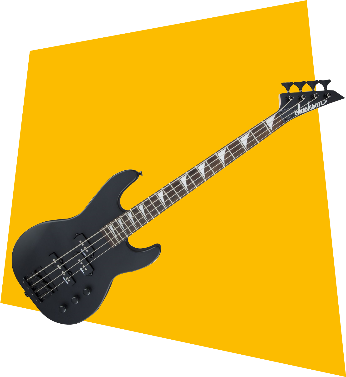 Jackson Js1x Cb Concert Bass Minion In Satin Black - Bass Guitar (1496x1738), Png Download
