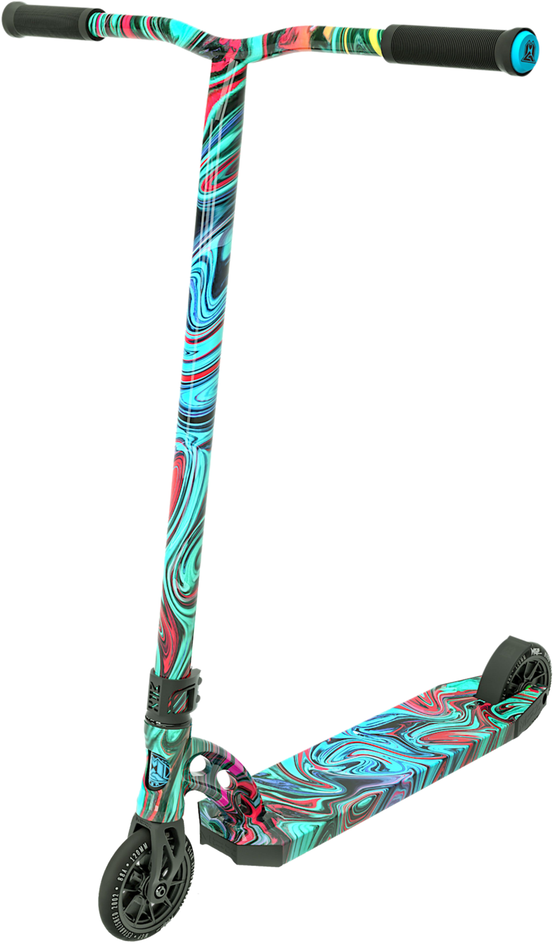 Vx8 Extreme Scooter Swirls - Madd Gear Scooter Vx8 (1600x1600), Png Download