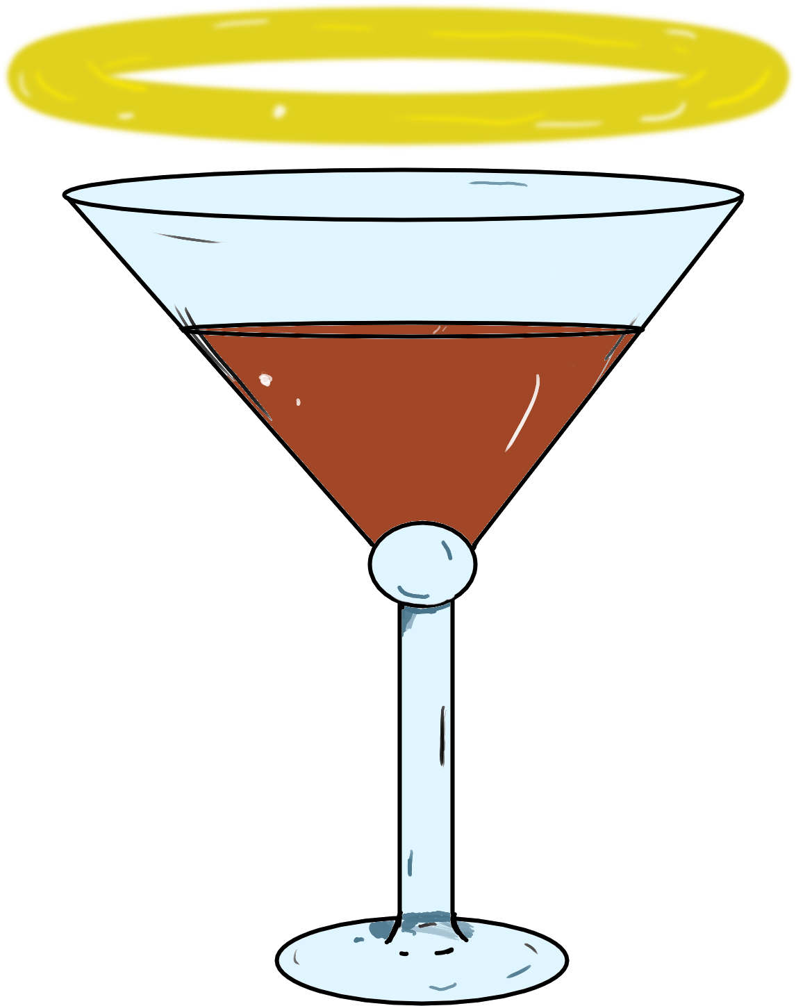 Martini Glass (2000x2000), Png Download