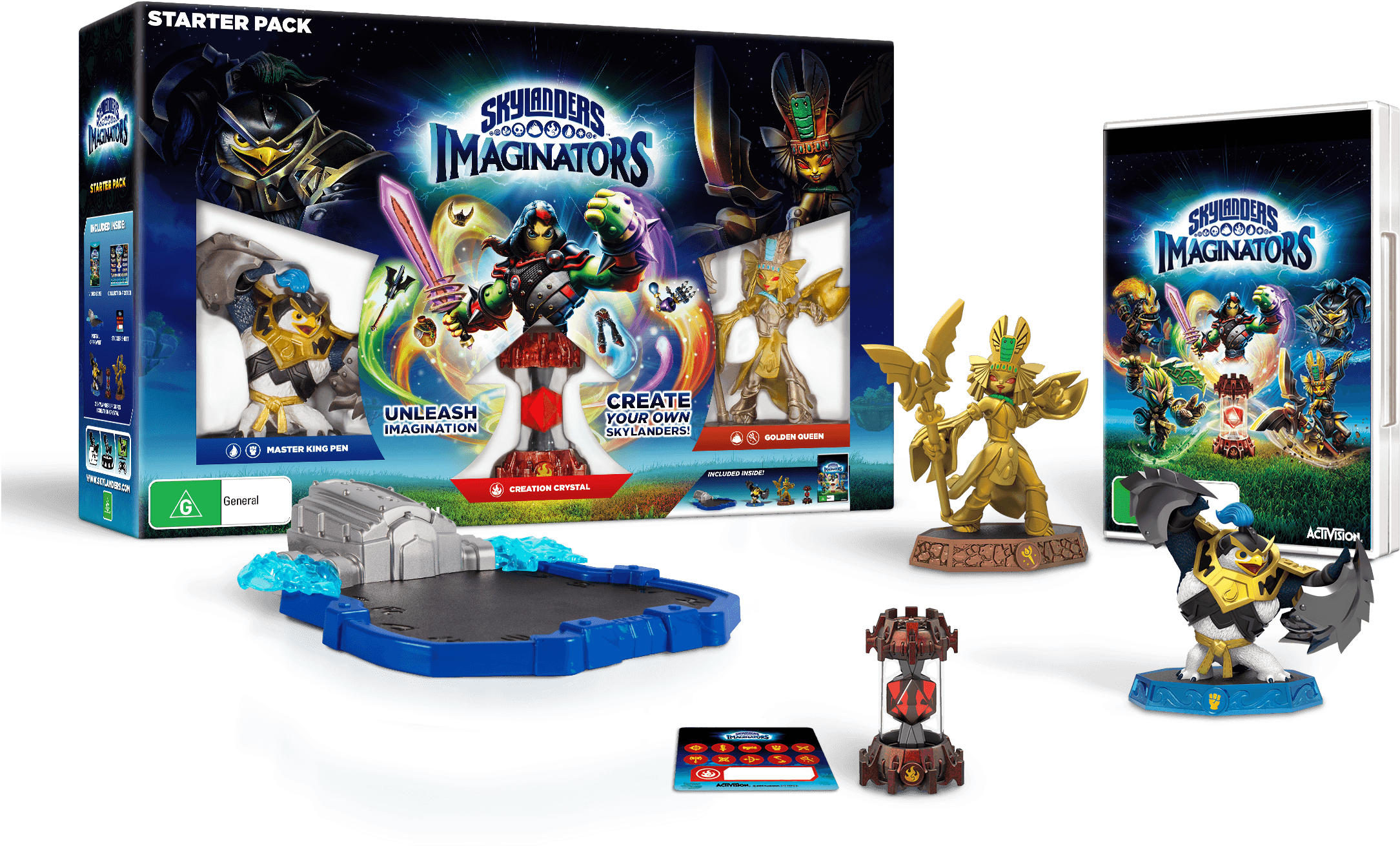 Default Title - Skylanders Imaginators Starter Pack Wii U (2362x1575), Png Download