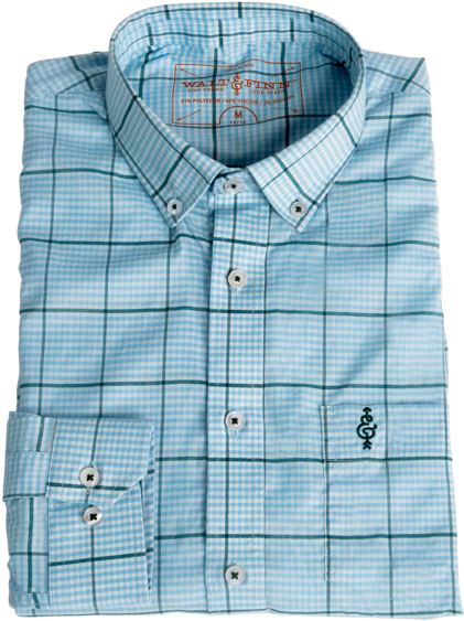 William Performance Stretch Button Down - Button (650x650), Png Download