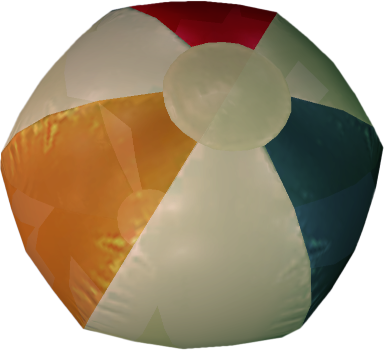 Beach Ball - Circle (767x700), Png Download