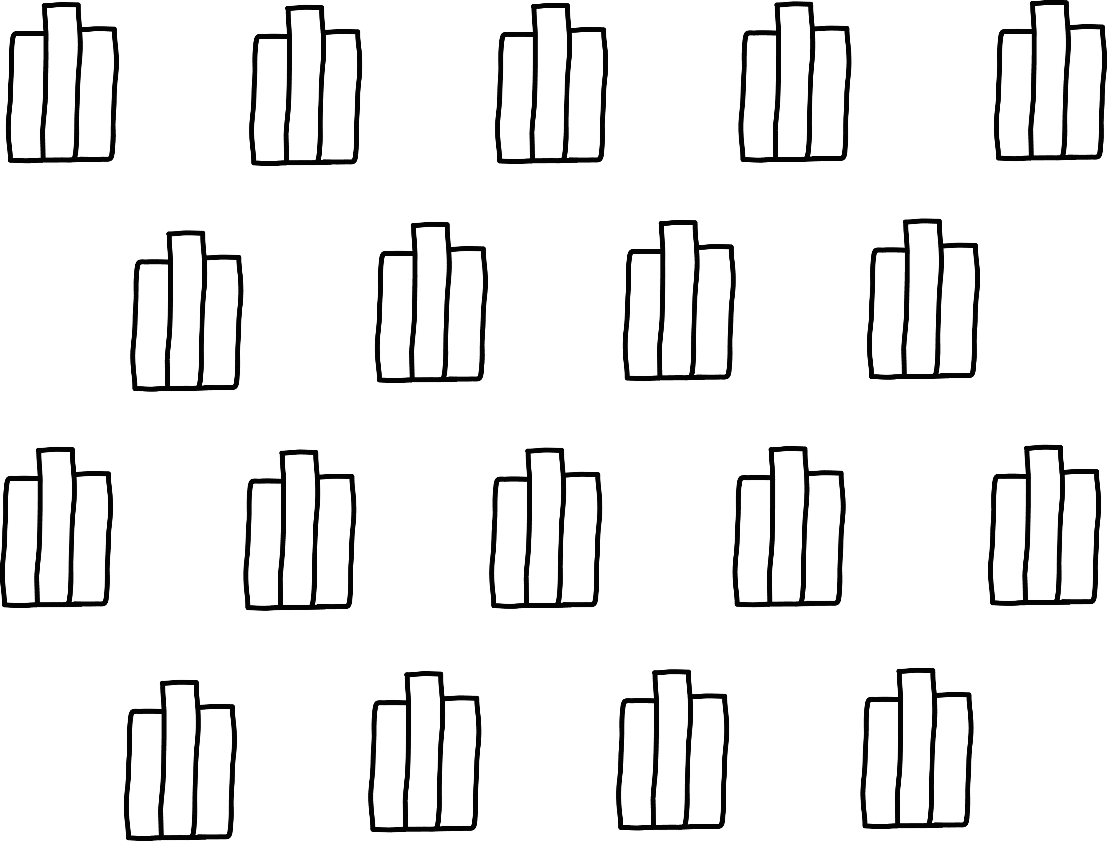 The Word Books Right Here - Book Pattern Png (3600x2736), Png Download