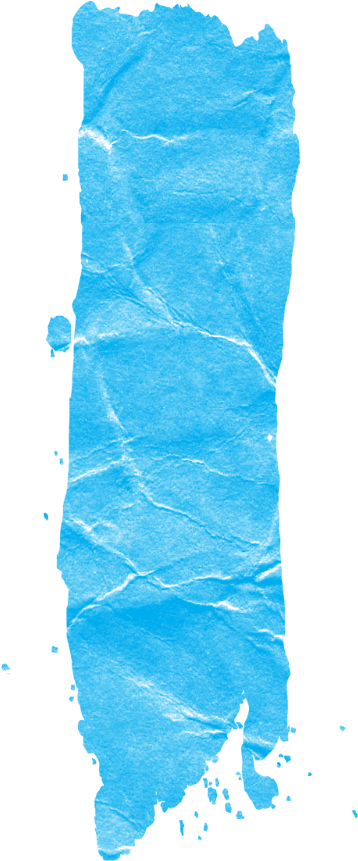 Blue Paint Brush Stroke - Electric Blue (800x1013), Png Download