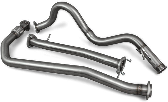 4 90 Full Exhaust - Exhaust System (700x700), Png Download