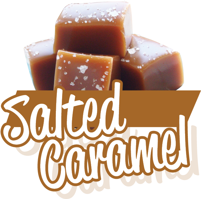 Salted Caramel 30ml - Salted Caramel Logo (960x960), Png Download