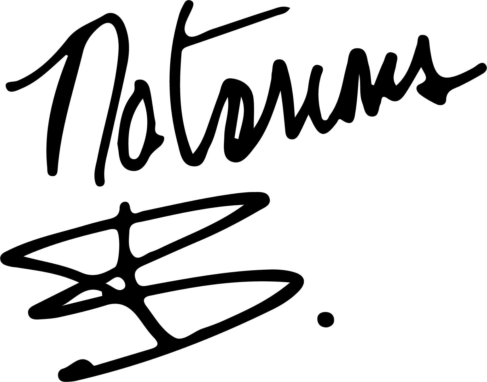 "the Notorious - " - Calligraphy (1864x1462), Png Download