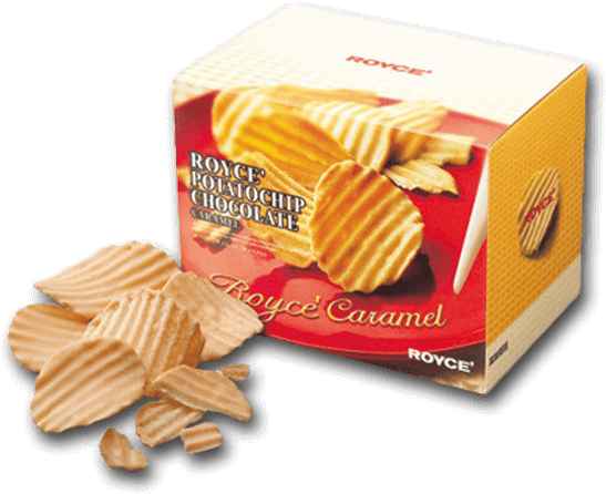 Royce' Potatochip Chocolate - Royce Potato Chip Caramel (600x600), Png Download