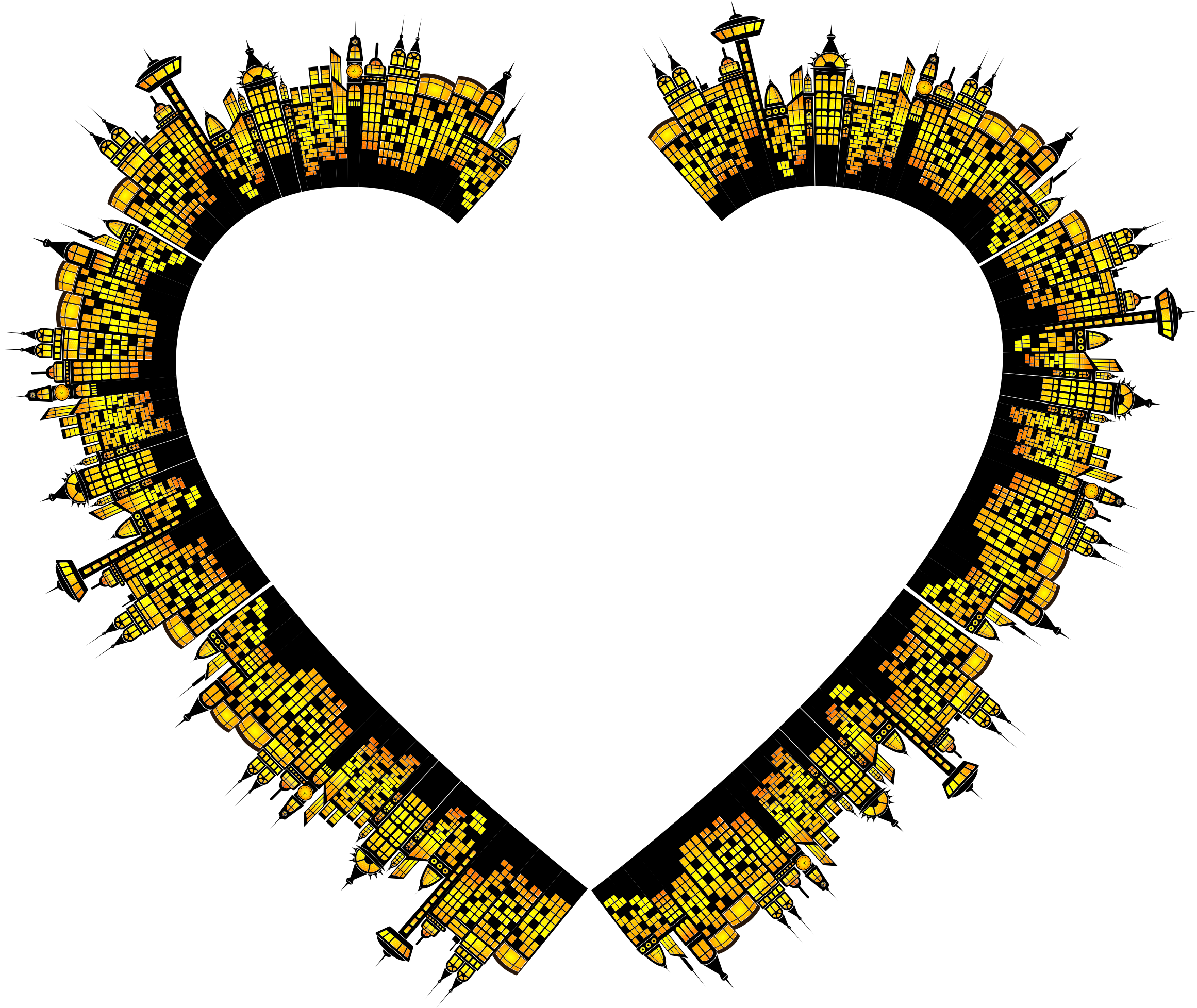 Samsung Galaxy S8 Plus Case - Heart (2322x1956), Png Download