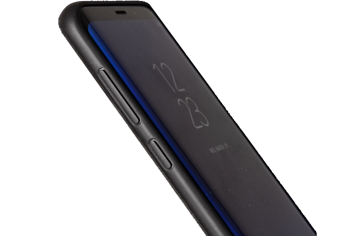 We Engineered A Slightly Raised Lip To Protect Your - Smartphone (750x631), Png Download