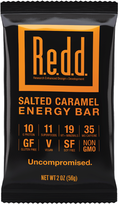 Redd Salted Caramel Energy Bar - Redd Energy Bars (777x777), Png Download