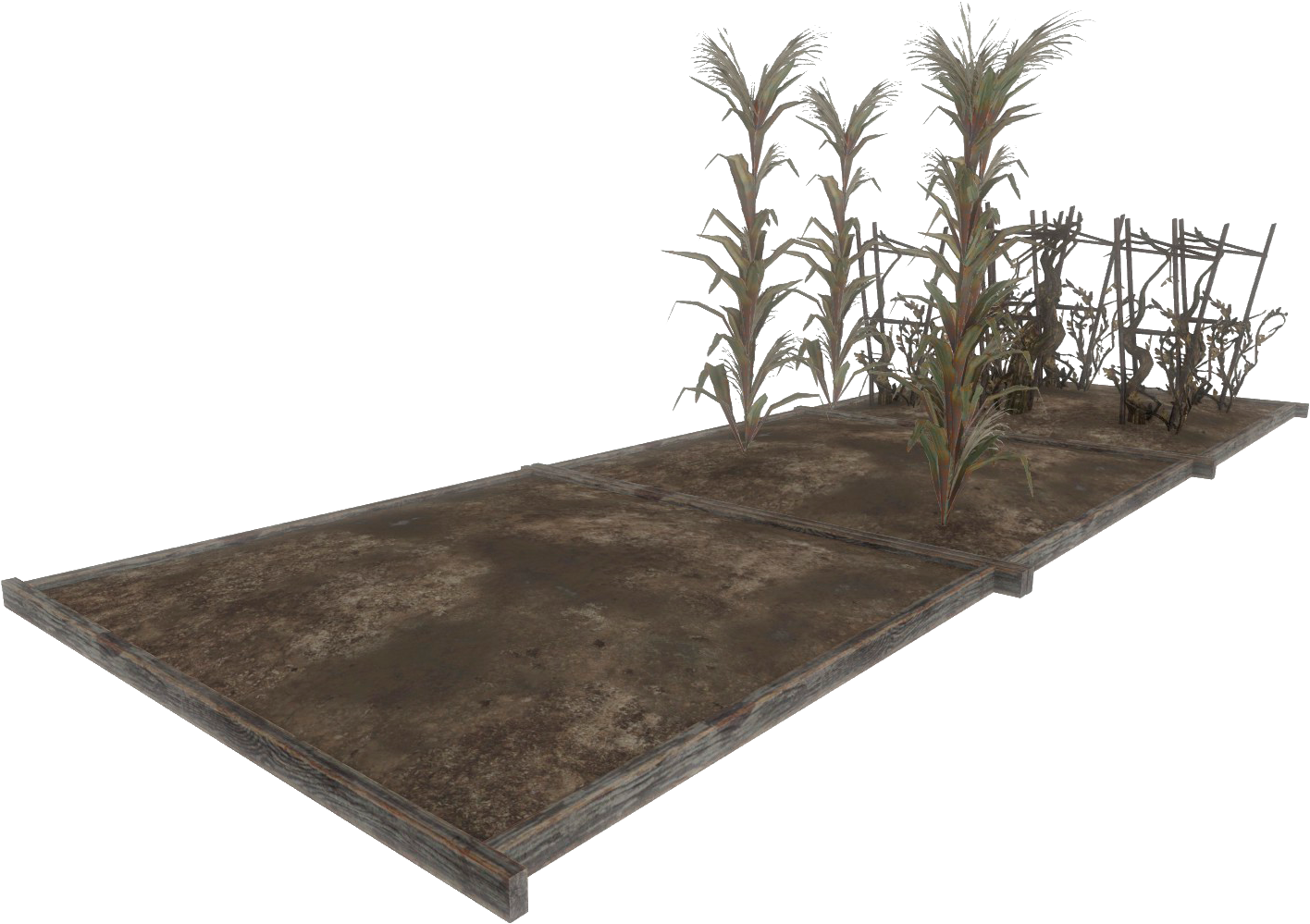 Garden Plot - Fallout 4 Garden Plot (1446x1014), Png Download