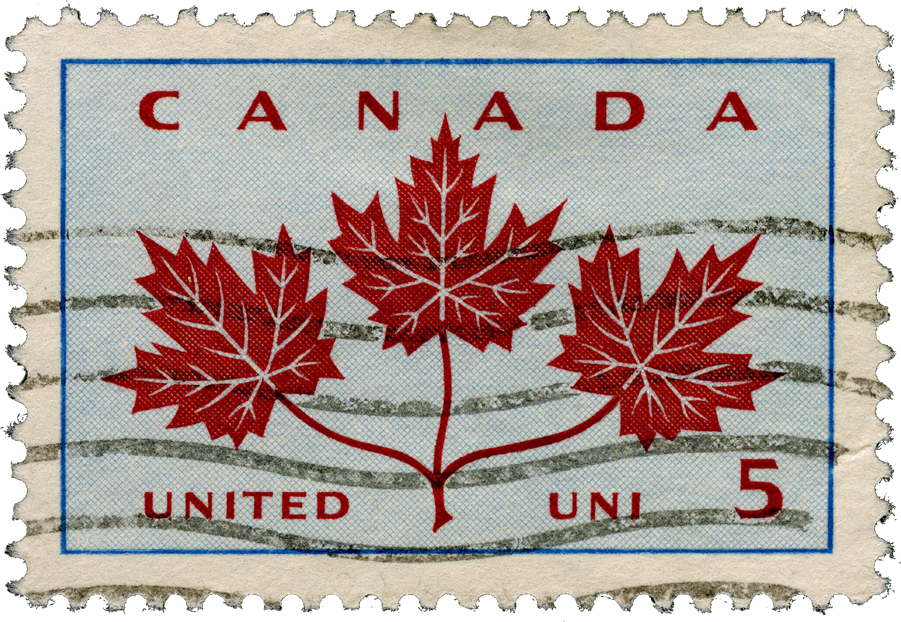 Triple Maple Leaf Canada (1860x1273), Png Download