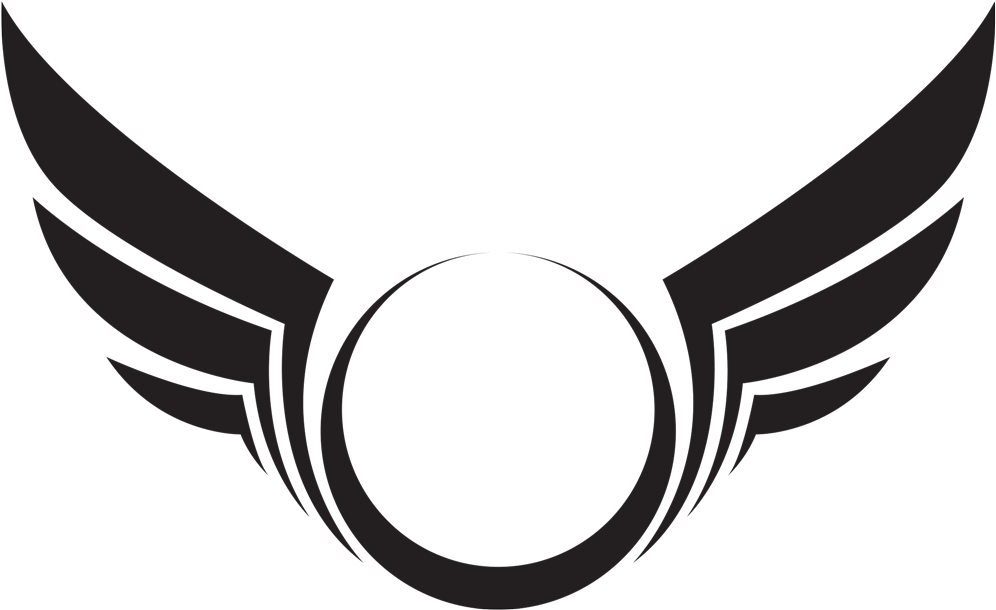 Mercury Wings - Logo Vector Wing Png (1000x626), Png Download