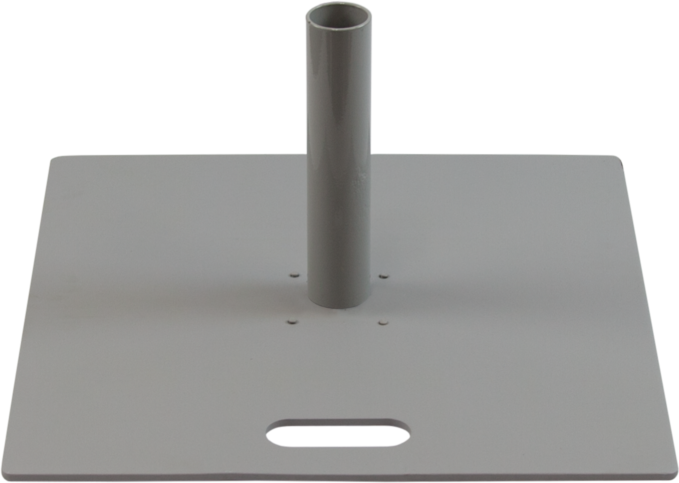 Steel Plate 22"x22"/40lb With Umbrella - Coffee Table (1829x1600), Png Download