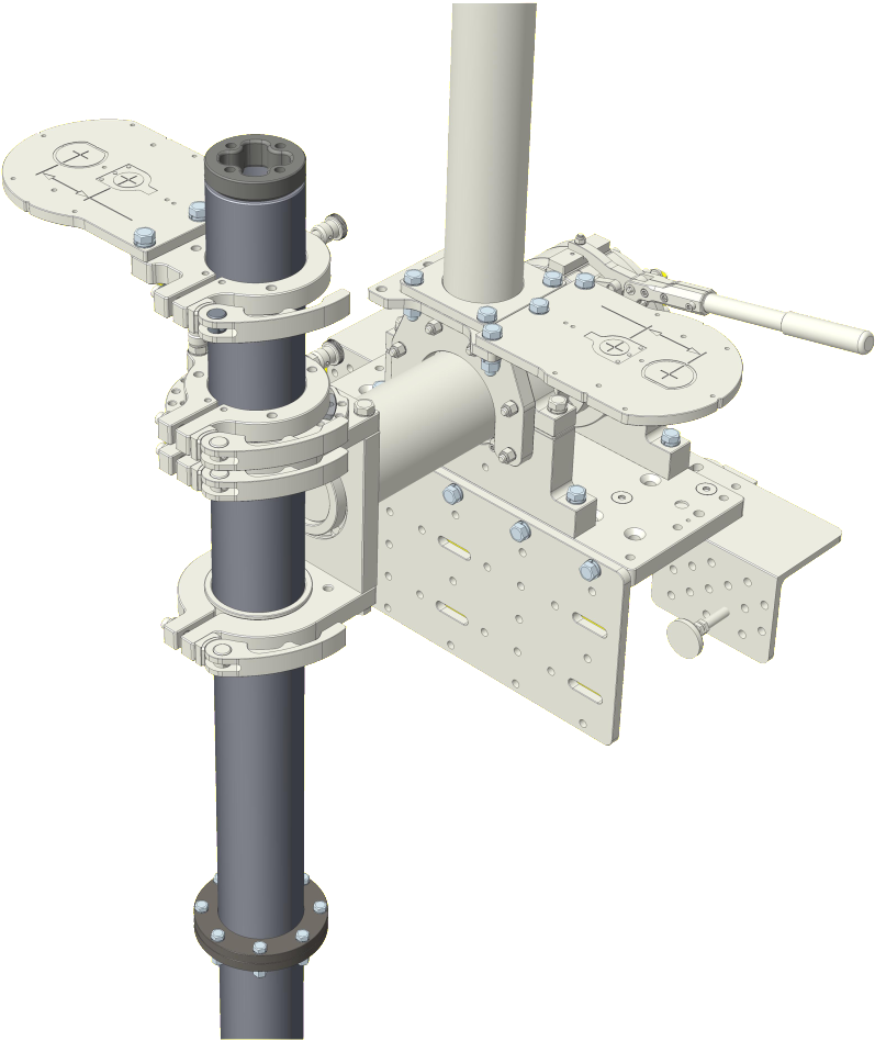 Z-poles - Gun Turret (1088x1170), Png Download