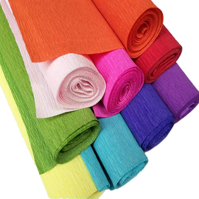 Wrinkle Paper Flower Handmade Material Paper Rose Wrapping - Wool (800x800), Png Download