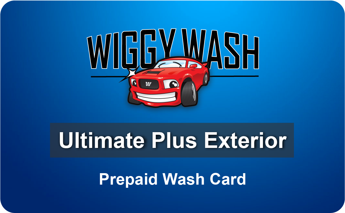 Car Wash Gift Card, Ultimate Plus Wash - Wiggy Wash (1594x1022), Png Download