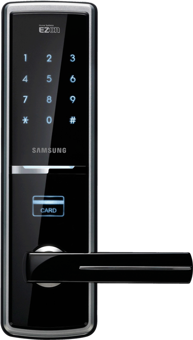 Digital Door Lock Samsung (640x800), Png Download