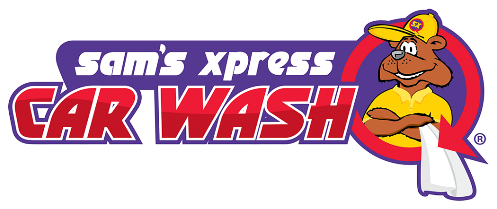 Sam's Xpress Car Wash, 1000 Technology Drive, Indian - Sam's Xpress Car Wash (1024x448), Png Download