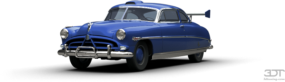 Hudson Hornet Coupe 1952 Tuning - 3d Tuning (1004x373), Png Download