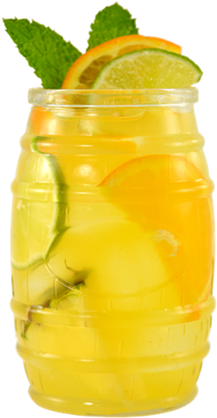 Passion Fruit Aqua Fresca - Zombie (467x692), Png Download