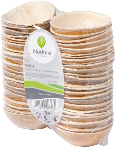 Biodore® Bowl, Palm Frond, ∅6cm, (640x640), Png Download