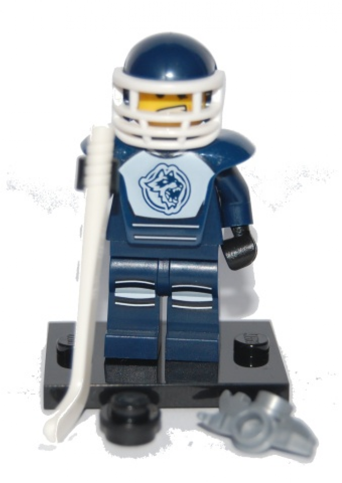 Col04 8 - Lego Minifigures Series 4 Hockey (980x980), Png Download