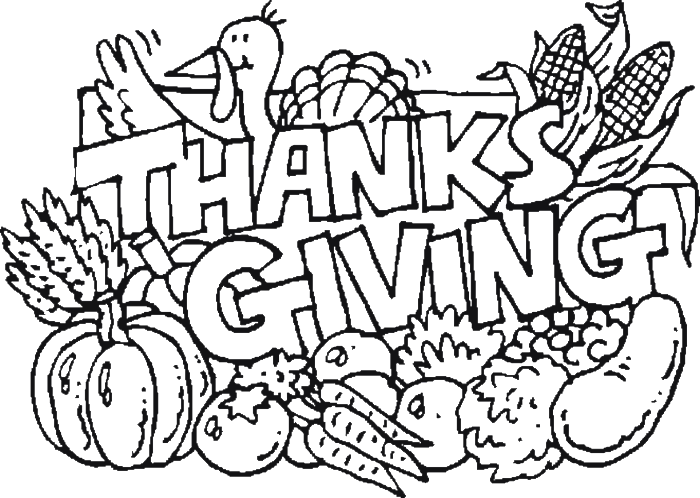 Thanksgiving Day Coloring For Kids Thanksgiving Coloring - Thanksgiving Colouring Pages Canada (700x498), Png Download