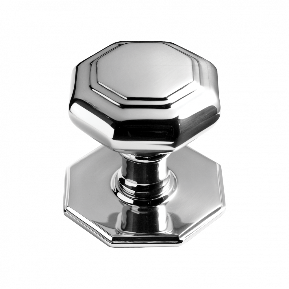 Banham Large Octagonal Centre Door Knob - Rear-view Mirror (1000x1000), Png Download