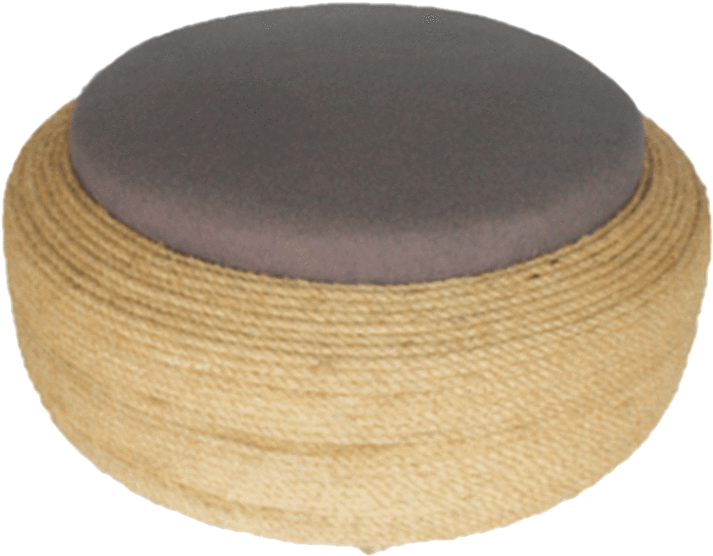 Vriesia Taburete De Lazo Y Tela - Ottoman (1024x1024), Png Download