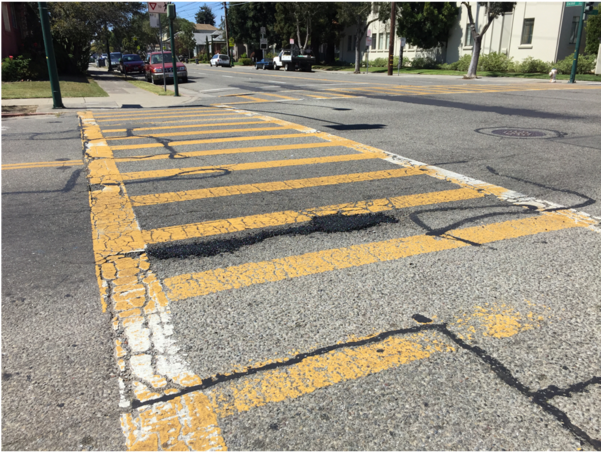 Closed Public Works Maintenance Ricardo - Zebra Crossing (600x600), Png Download