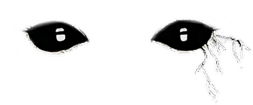 Halloween Sticker - Eye Liner (1024x1024), Png Download