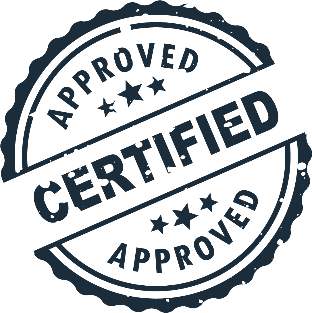 Approved-certified - Emblem (1200x1200), Png Download