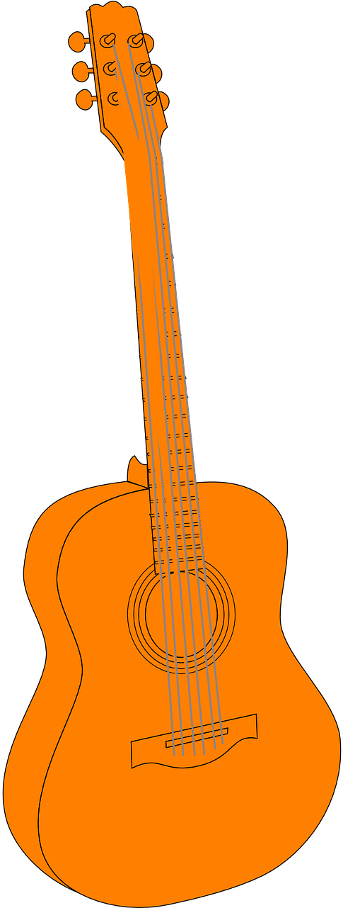 Acoustic Guitar Musical Instrument Guitar - Bass Guitar (640x1280), Png Download