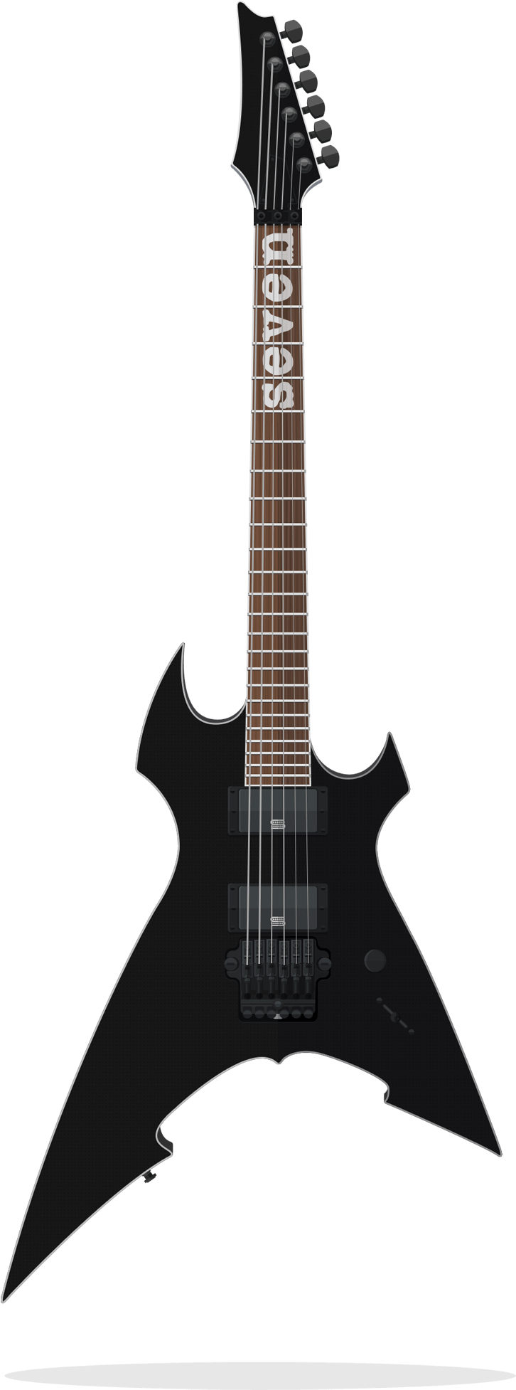 Ibanez Mtm - Majesty Monarchy 7 Red (808x2100), Png Download