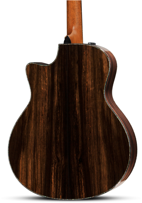 Rosewood Acoustic Guitar (524x700), Png Download